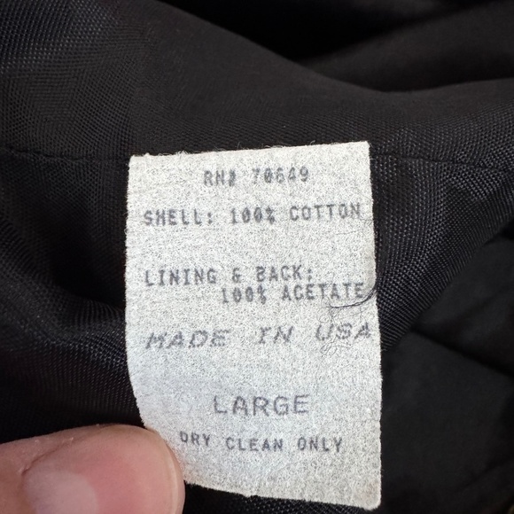 Vintage Made in USA Whimsical Farm Cow Print Cotton Vest Size Large UNISEX - Picture 4 of 7